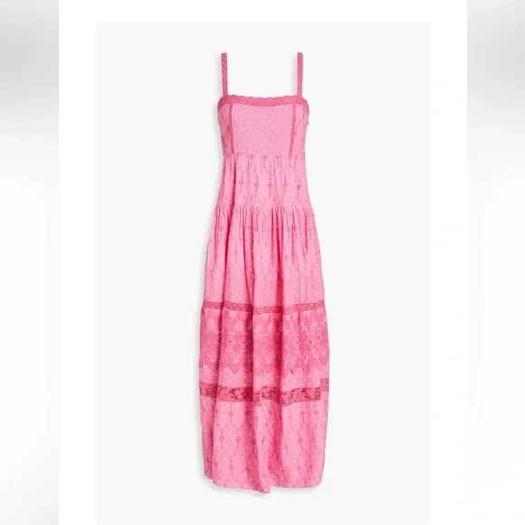 LOVESHACKFANCY Camisha Maxi Dress - Picture 3 of 10